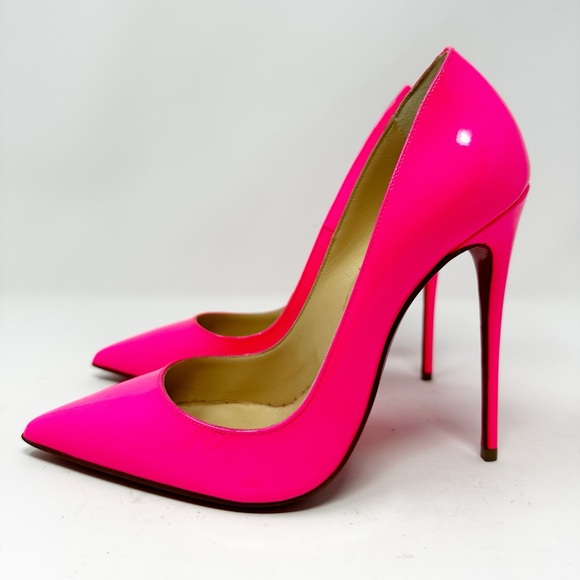 Christian Louboutin So Kate 120 Patent Leather Heels Pumps - Picture 2 of 12